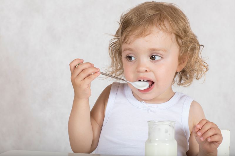 Доброто здраве е свързано с пробиотици за деца
